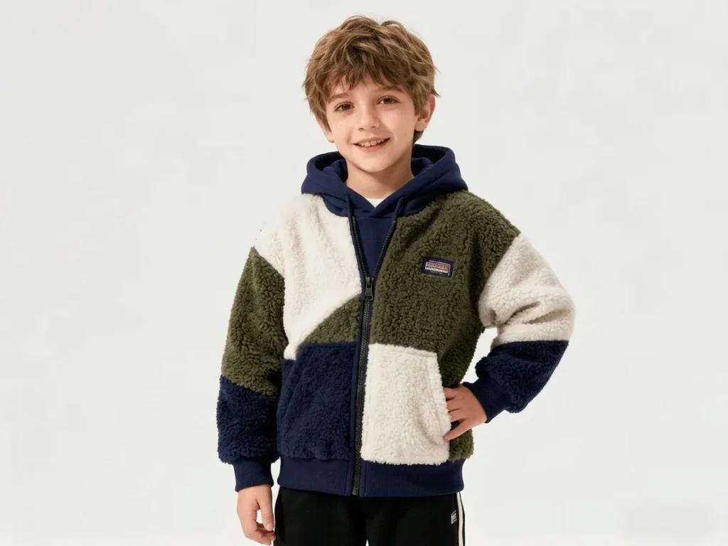 Winter Hoodies — Boys' Collection kidswear catalogue direction