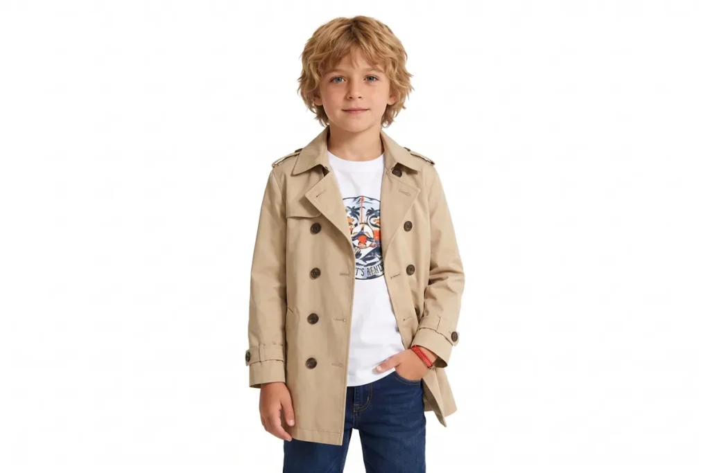 Windbreaker Jacket — Boys' Collection kidswear catalogue direction