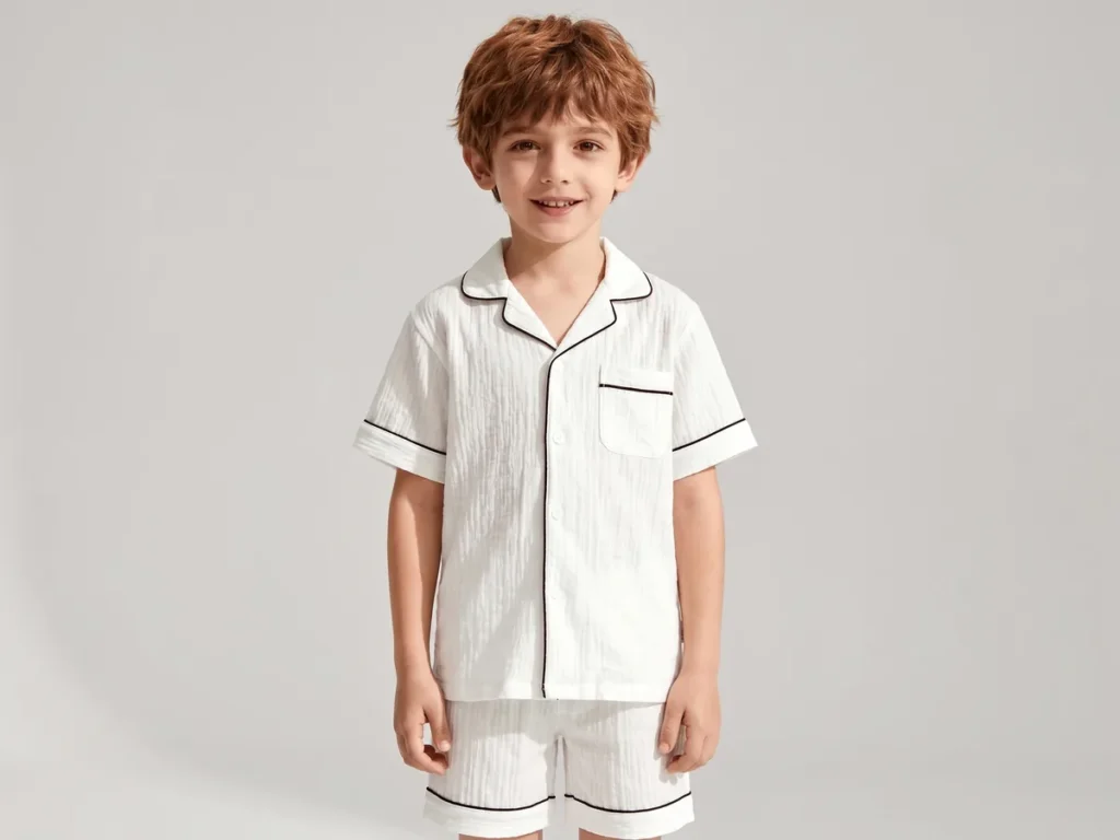 Bamboo Fiber Pajamas — Boys' Collection kidswear catalogue direction