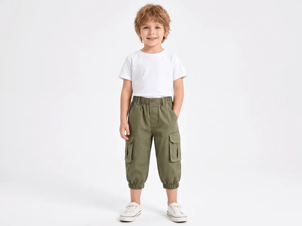 Cargo Pants — Boys' Collection kidswear catalogue direction