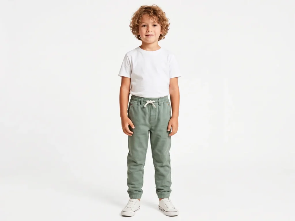 Casual Pants — Boys' Collection kidswear catalogue direction