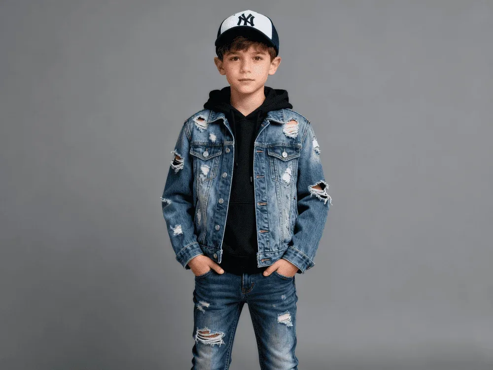 Denim Set — Boys' Collection kidswear catalogue direction