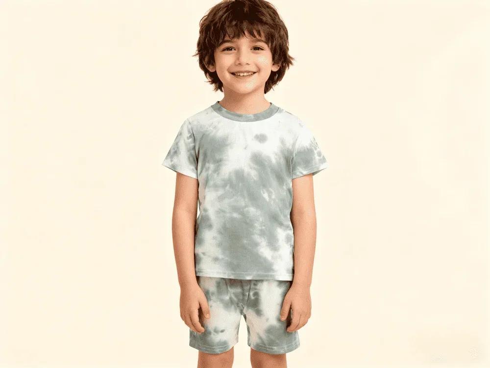 Tie-dye Clothing Set — Boys' Collection kidswear catalogue direction