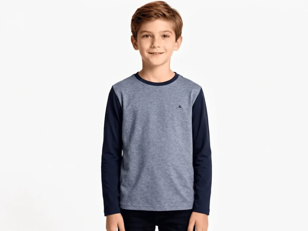 Long-Sleeved T-shirt — Boys' Collection kidswear catalogue direction