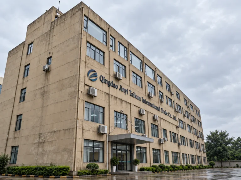 Qingdao Jinyi Taikun International Trade Co., Ltd. factory building supplied by the client