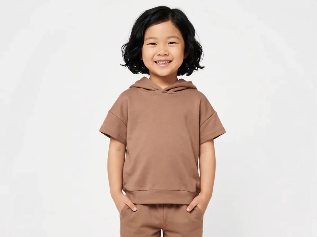 Cropped Hoodie — Girls' Collection kidswear catalogue direction