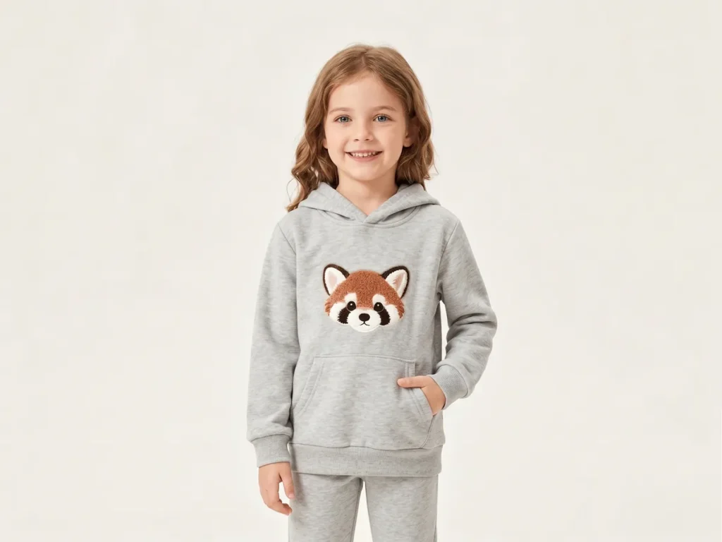 Graphic Hoodie — Girls' Collection kidswear catalogue direction