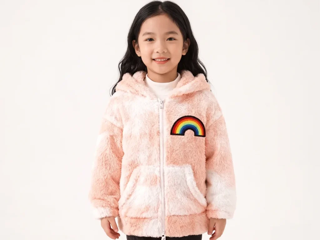 Zipper Hoodie — Girls' Collection kidswear catalogue direction