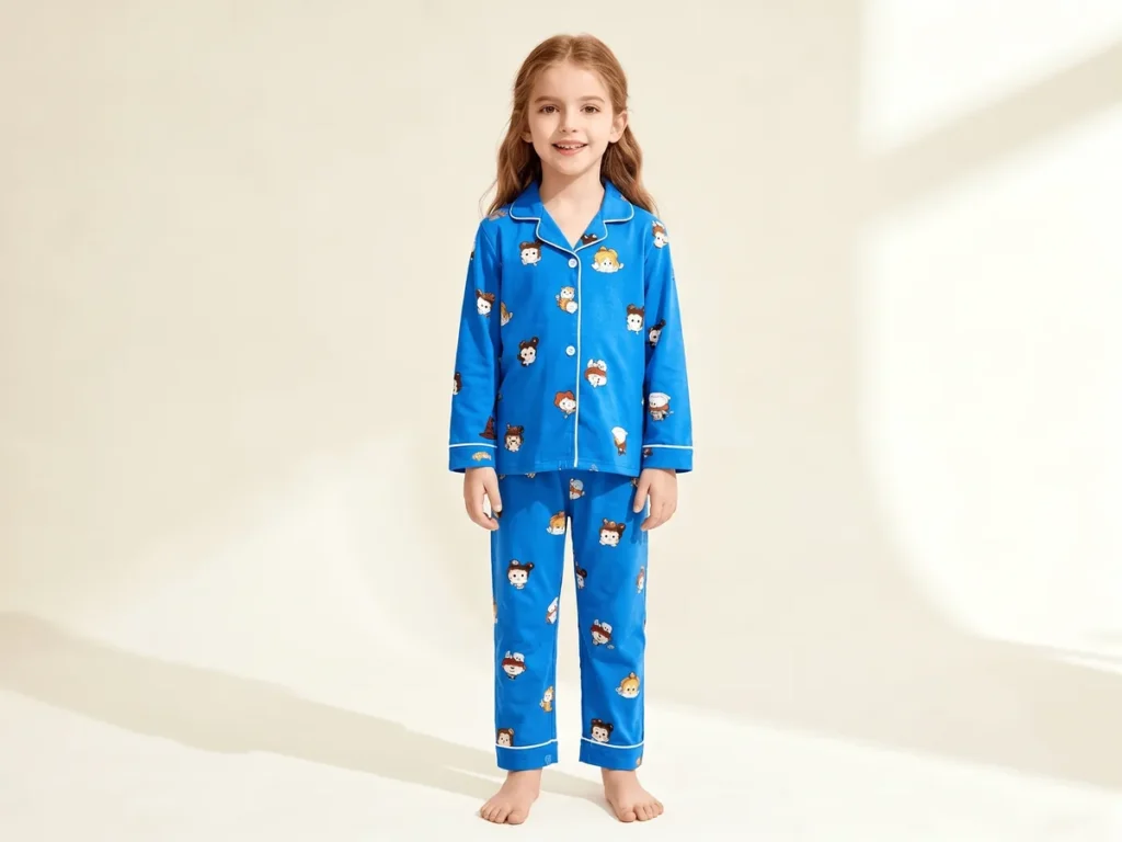 Pajama Set — Girls' Collection kidswear catalogue direction