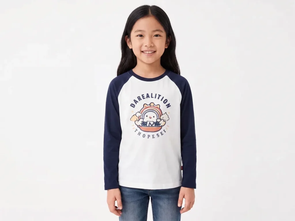 Long-sleeved T-shirt — Girls' Collection kidswear catalogue direction