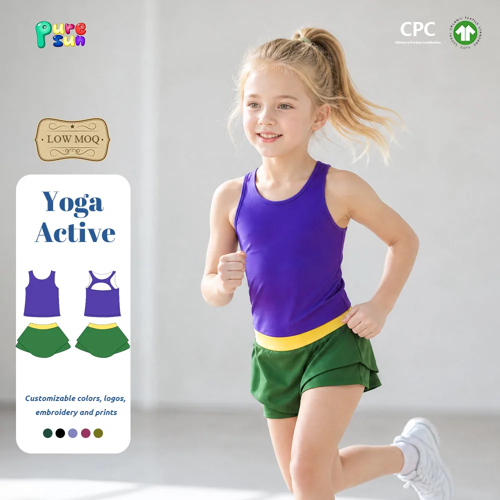 Sports & Yoga Wear — Girls' Collection kidswear catalogue direction