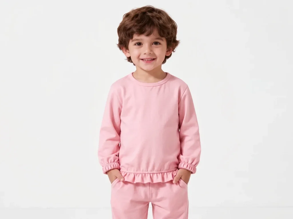 Children’s pajama style from the supplied catalogue