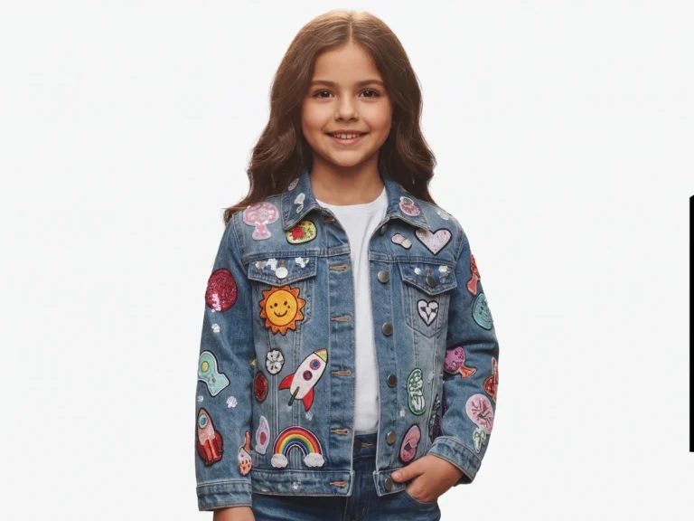 Girls denim jacket style from the supplied catalogue