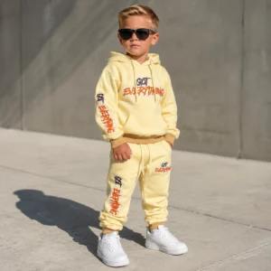 Decorated kidswear style from the supplied catalogue
